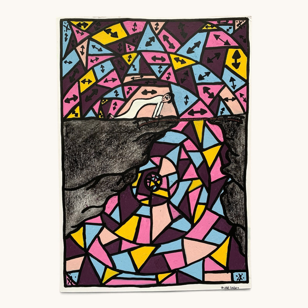 Zweifel – Fine-Art-Print nach handgezeichneter Illustration (Teil 1)