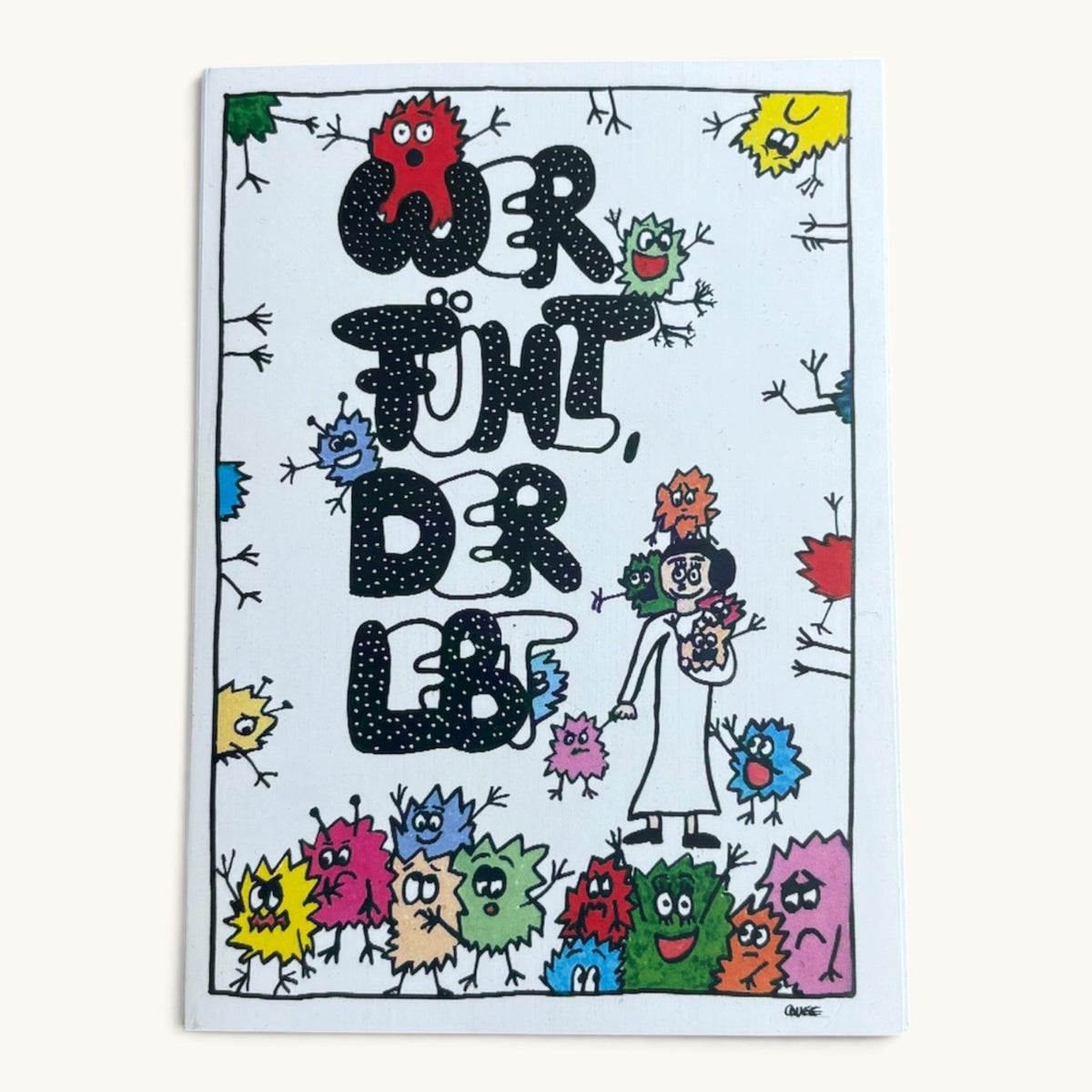 Wer fühlt, der lebt · Kartenbuch Teil 1 – Cover
