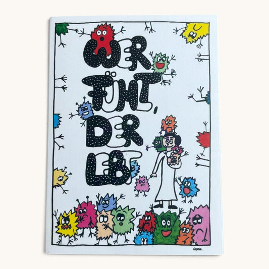 Wer fühlt, der lebt · Kartenbuch Teil 1 – Cover