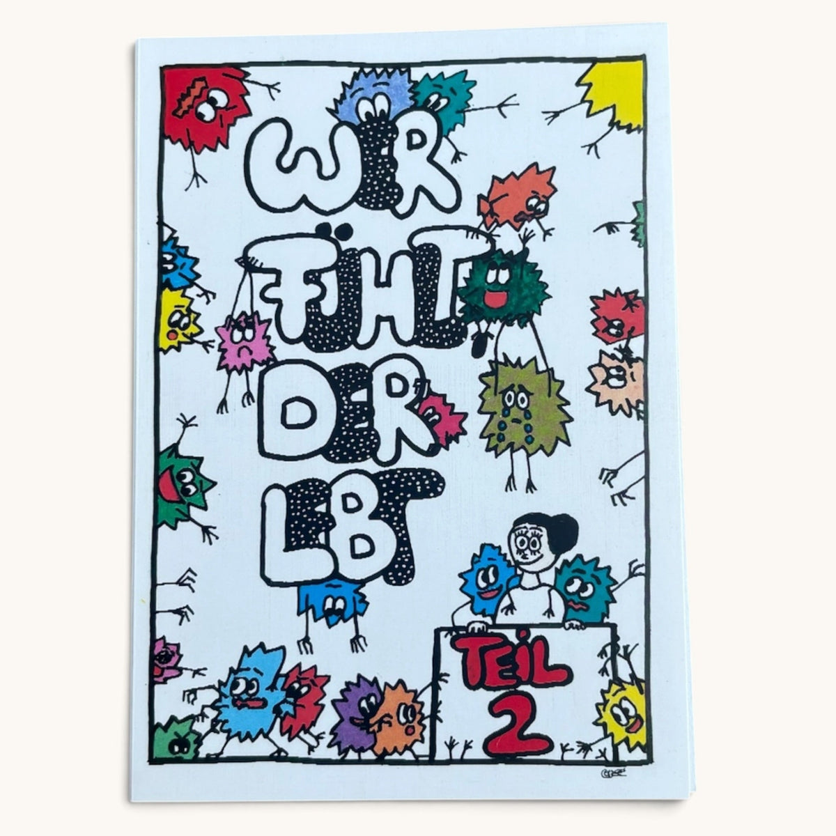 Wer fühlt, der lebt · Kartenbuch Teil 2 – Cover