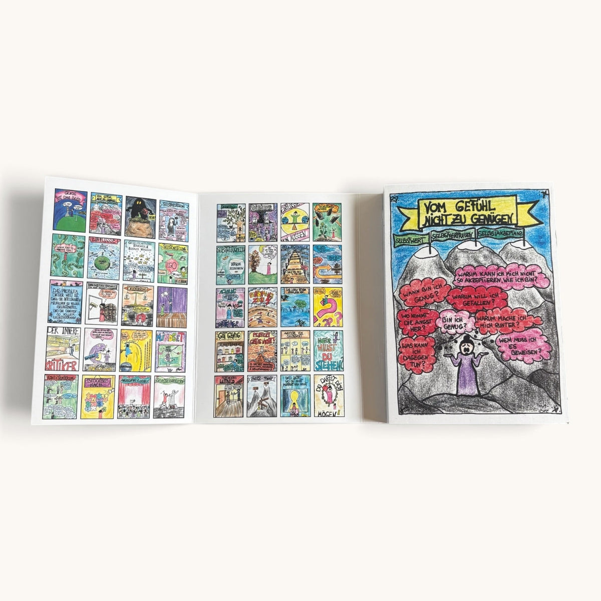 Alle Karten der Ausgabe für Erwachsene im Überblick