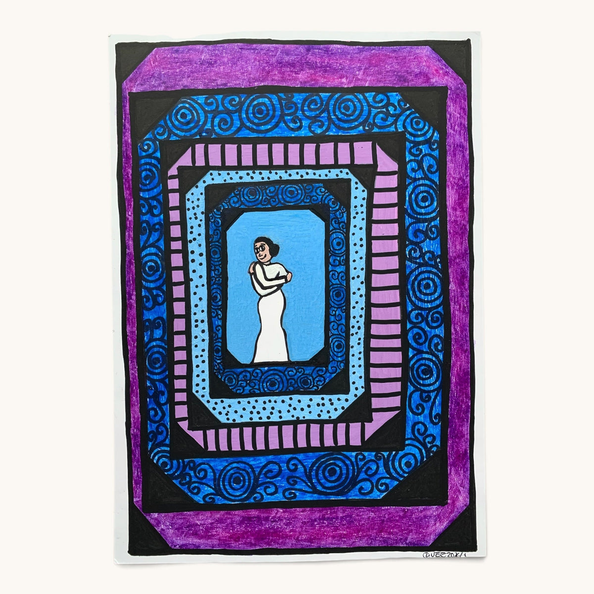 Akzeptanz – Fine-Art-Print nach handgezeichneter Illustration (Teil 1)