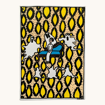 Ernsthaftigkeit – Fine-Art-Print nach handgezeichneter Illustration (Teil 1)