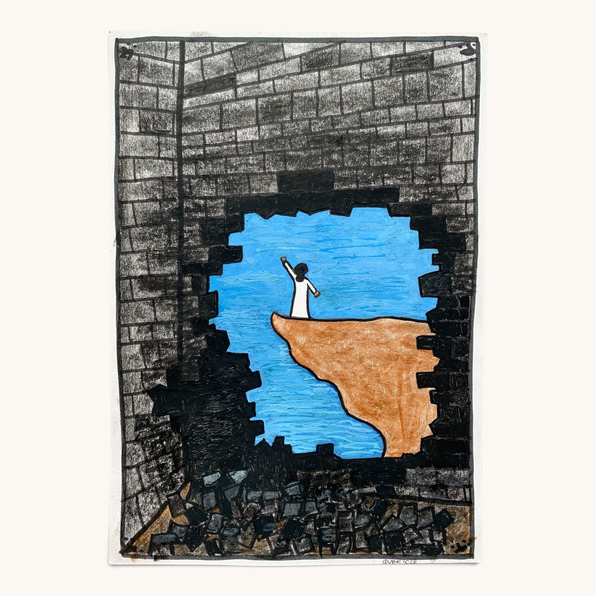 Freiheit – Fine-Art-Print nach handgezeichneter Illustration (Teil 2)