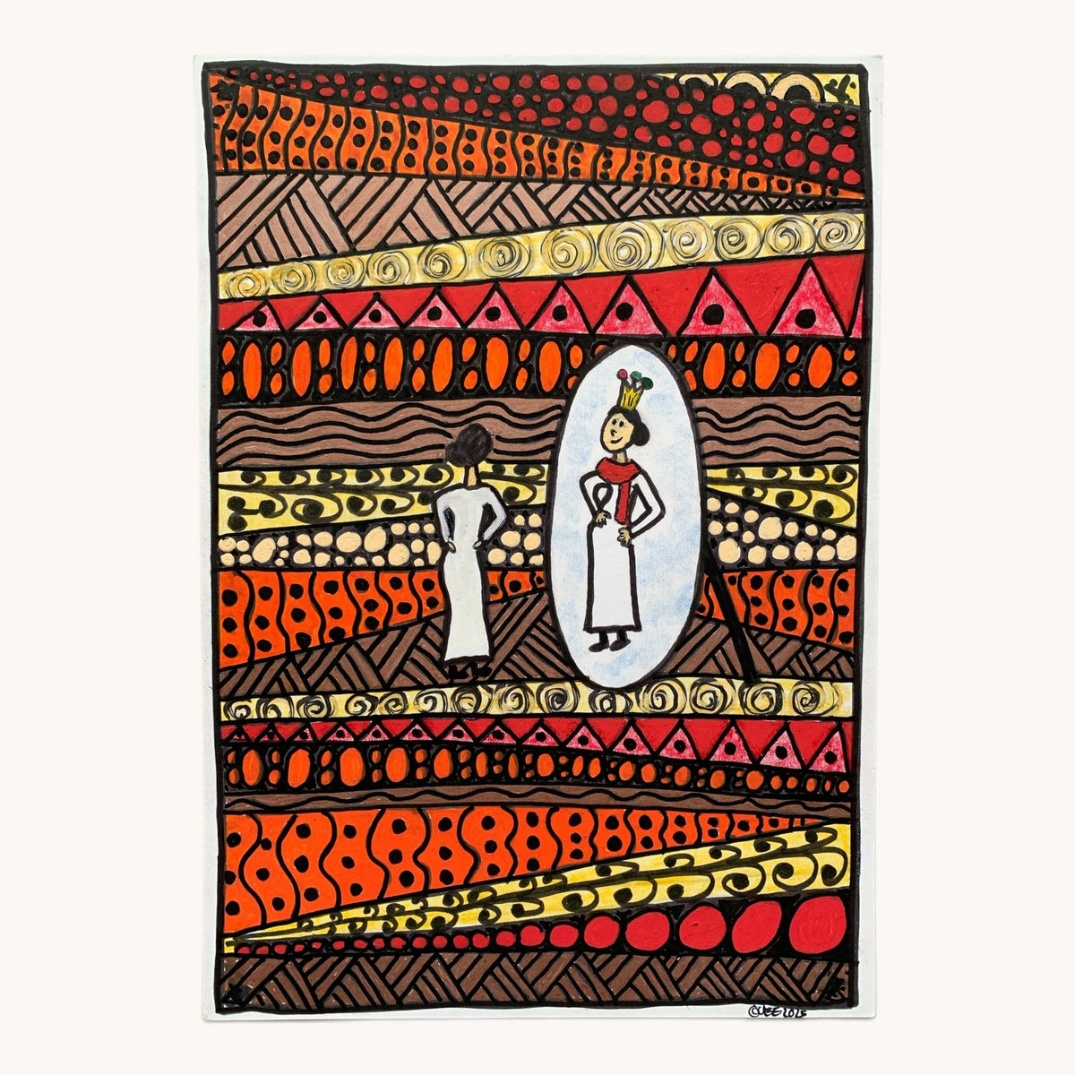 Hochmut – Fine-Art-Print nach handgezeichneter Illustration (Teil 2)