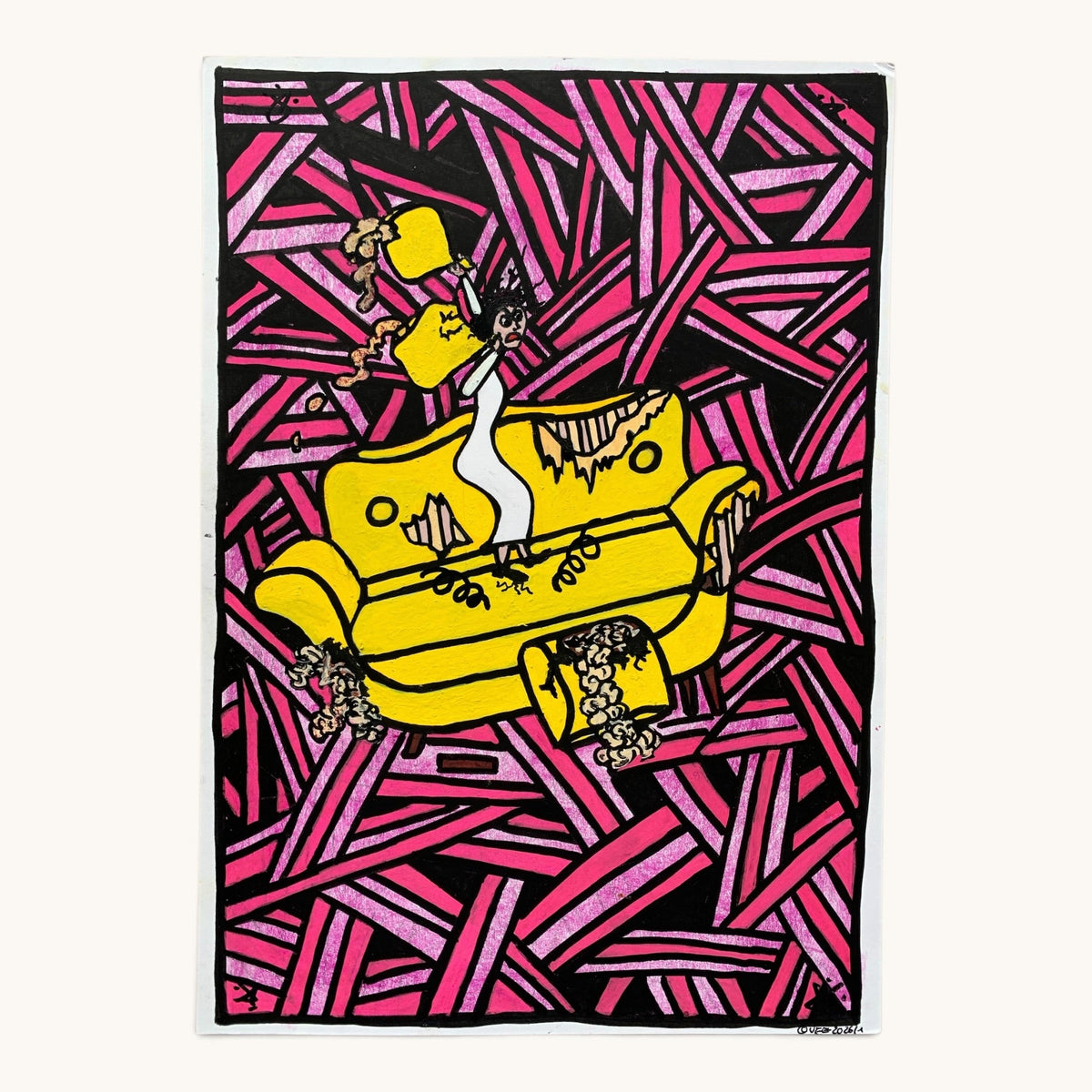 Impulsivität – Fine-Art-Print nach handgezeichneter Illustration (Teil 2)