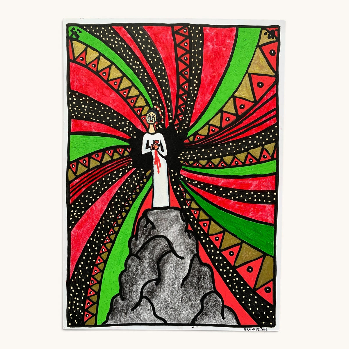 Leid – Fine-Art-Print nach handgezeichneter Illustration (Teil 2)