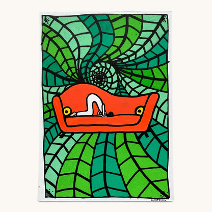 Scham – Fine-Art-Print nach handgezeichneter Illustration (Teil 2)