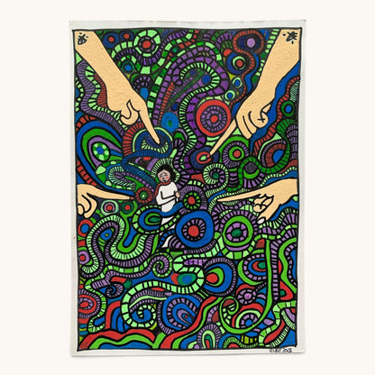 Schuld – Fine-Art-Print nach handgezeichneter Illustration (Teil 1)