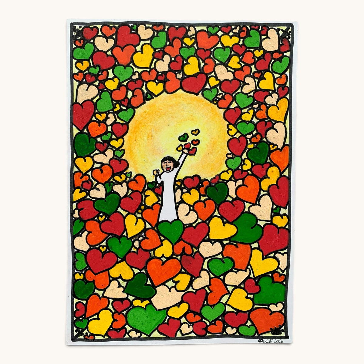 Vergnügen – Fine-Art-Print nach handgezeichneter Illustration (Teil 2)
