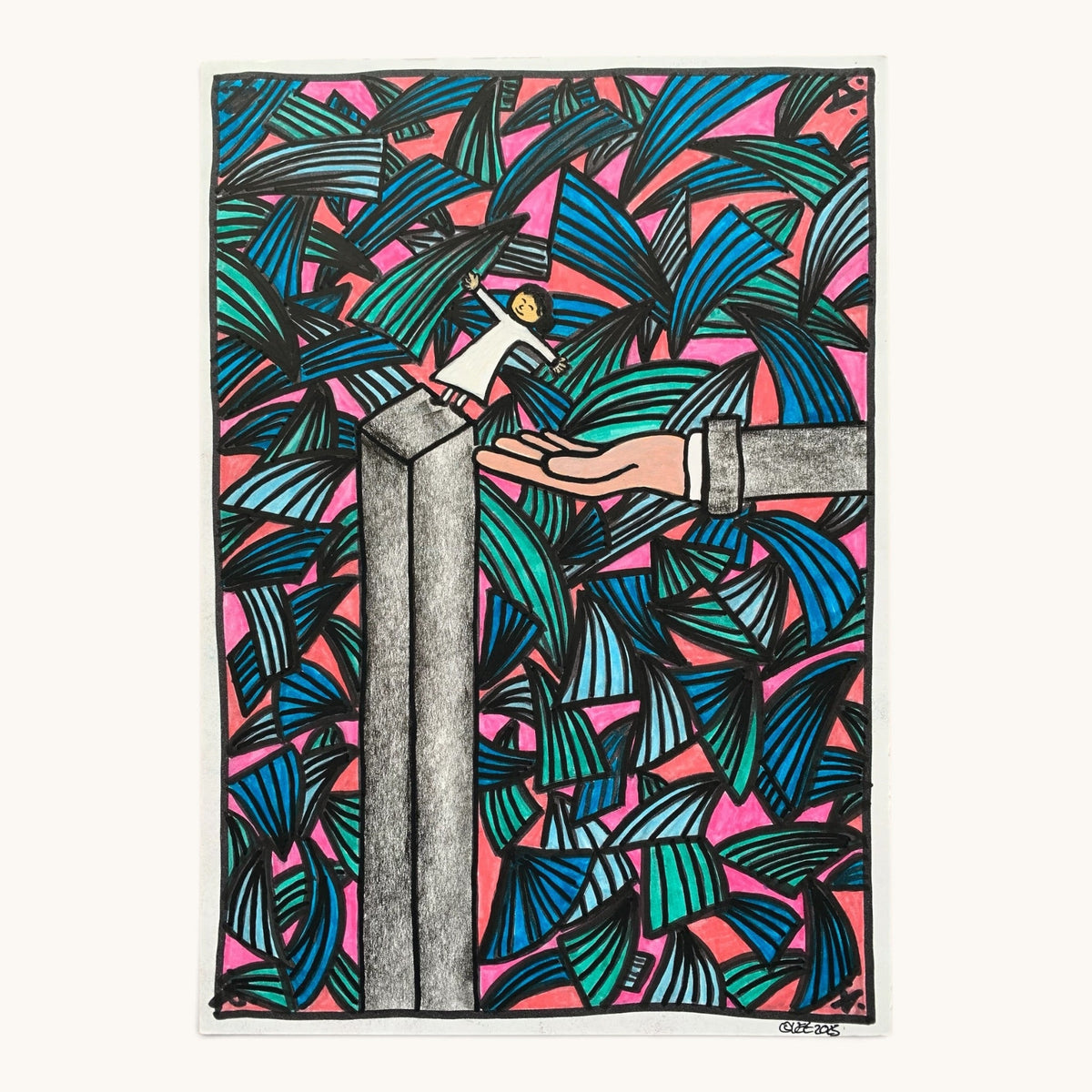 Vertrauen – Fine-Art-Print nach handgezeichneter Illustration (Teil 2)