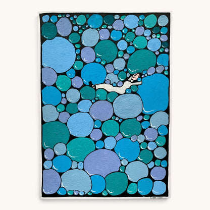 Zufriedenheit – Fine-Art-Print nach handgezeichneter Illustration (Teil 1)